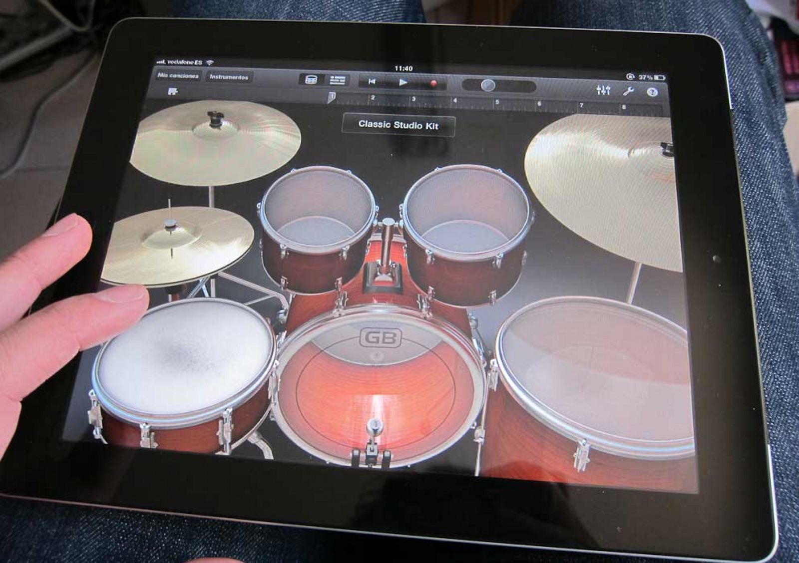 GarageBand es una herramienta de creación, una especie de estudio musical