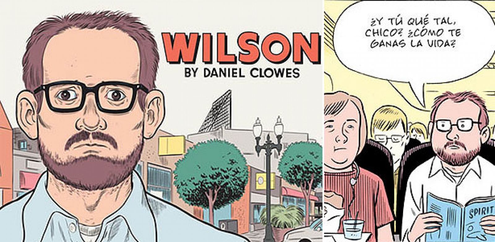 Viñetas de 'Wilson', de Daniel Clowes