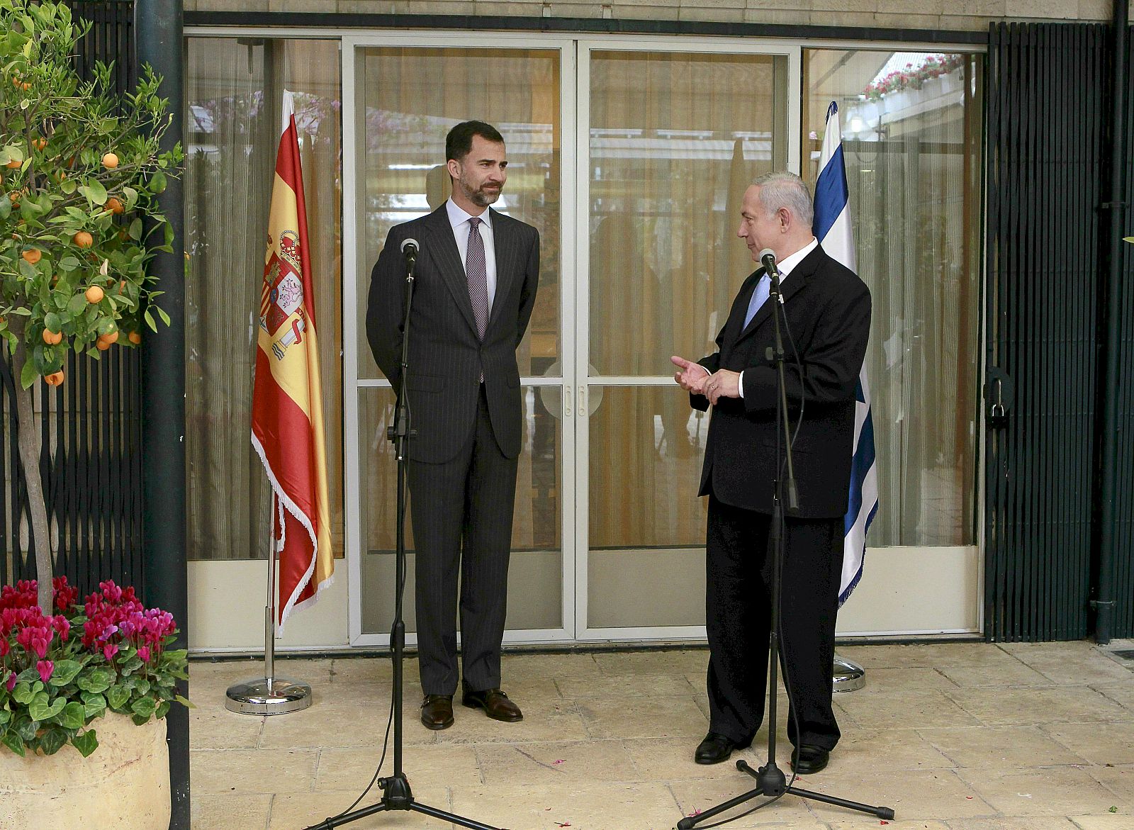 VISITA PRINCIPES DE ASTURIAS A ISRAEL