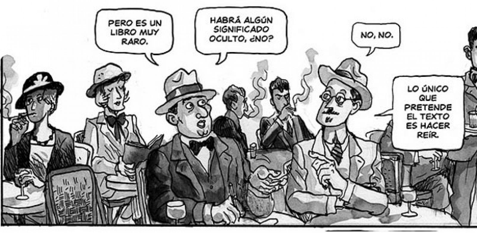 Viñeta de 'Dublinés', de Alfonso Zapico