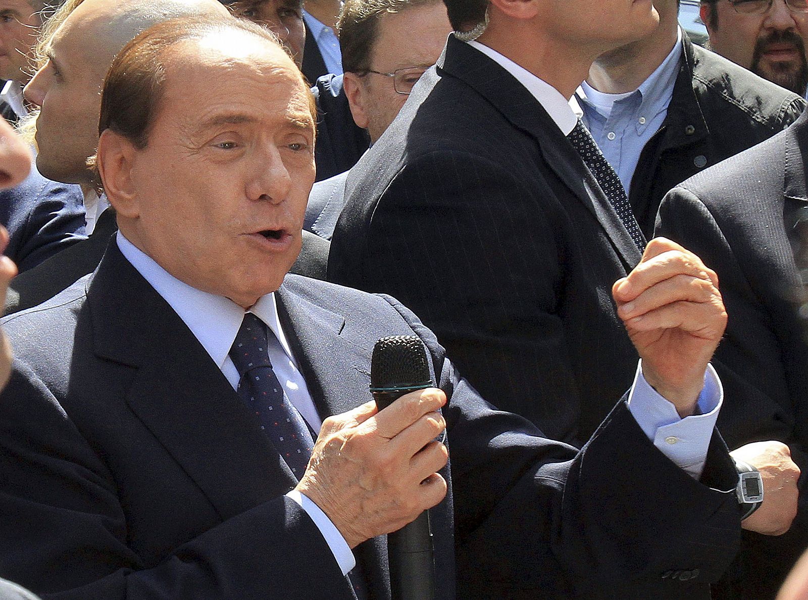 Silvio Berlusconi ha asegurado que no piensa presentarse a las elecciones en 2013.