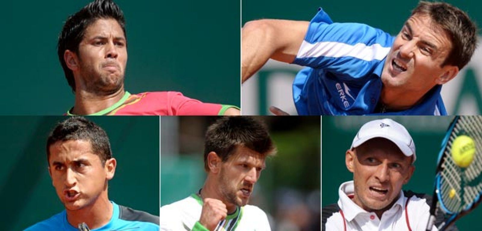 RTVE regala las raquetas de Verdasco, Robredo, Almagro, Melzer y Davydenko