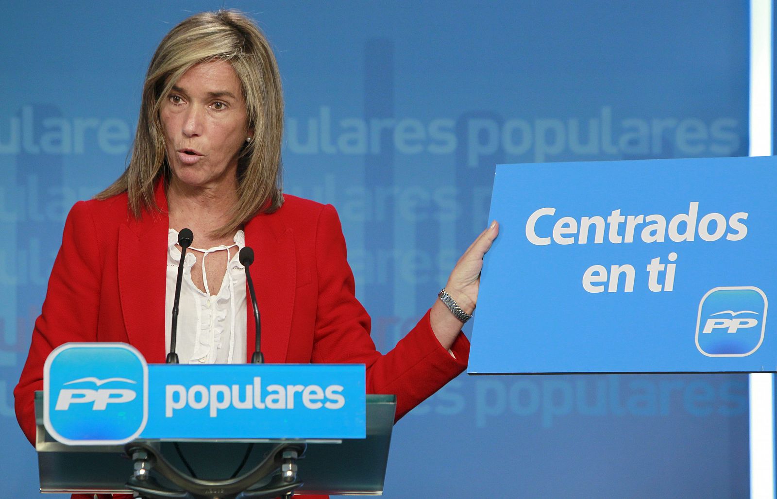 La vicesecretaria de Organización y Electoral del PP, Ana Mato