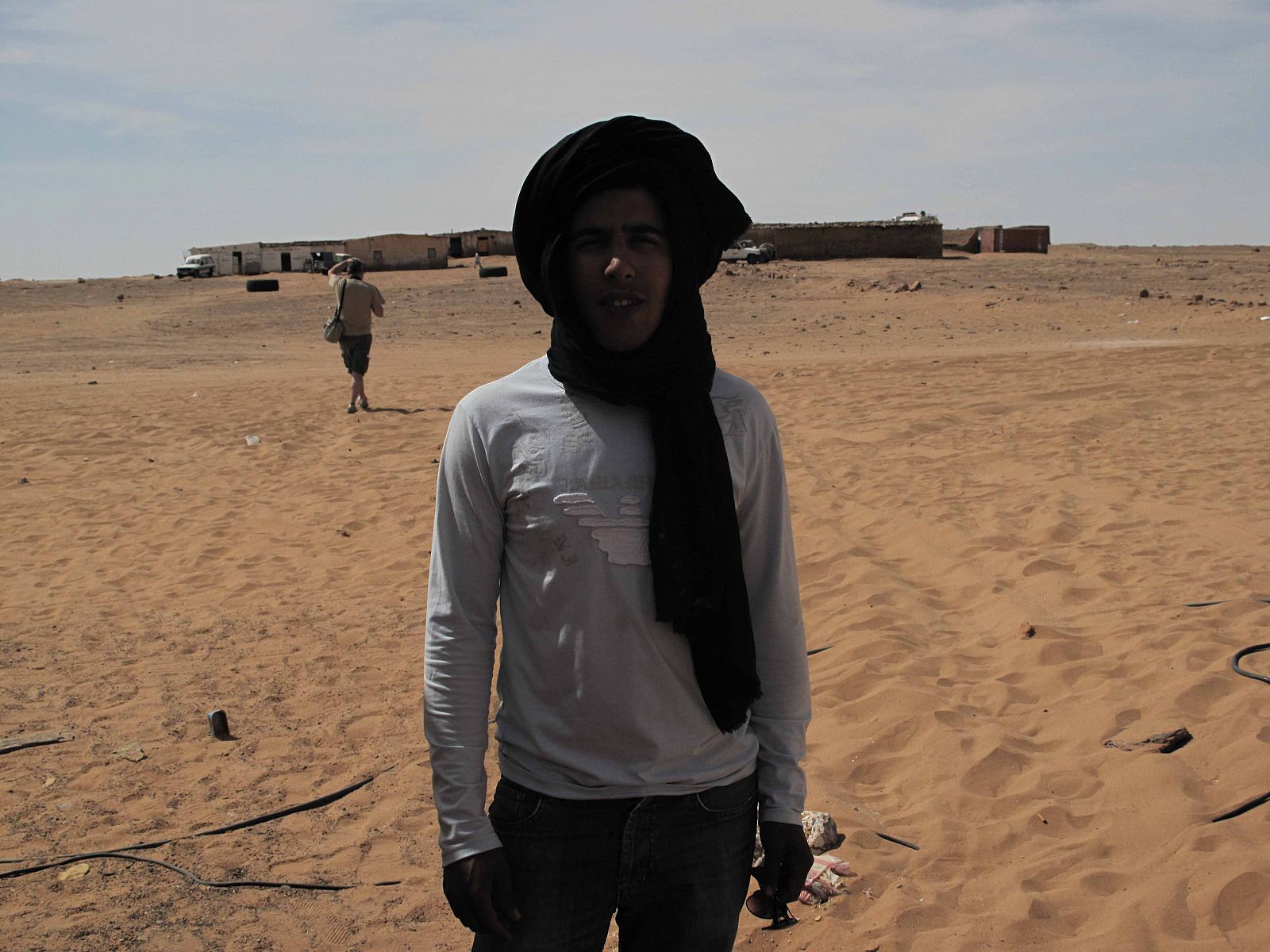 Rachid Zaindin, periodista de la radio nacional saharaui.