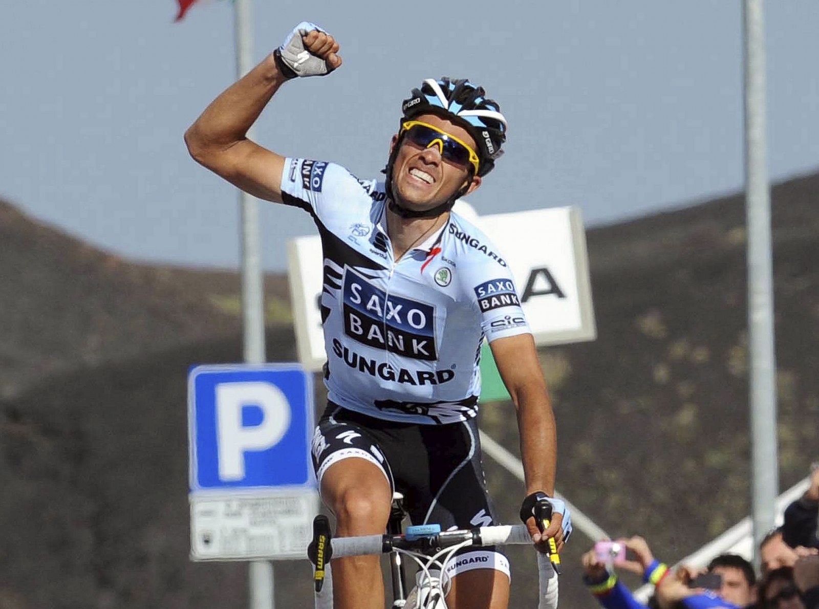 Contador gana en el Etna