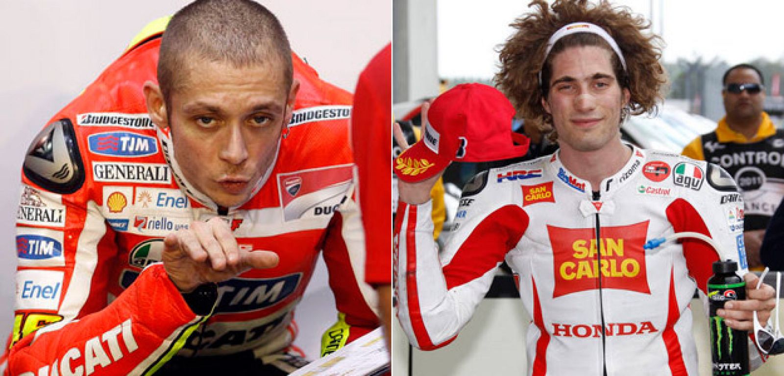 Valentino y Simoncelli serán entrevistados en exclusiva en 'Paddock' GP.