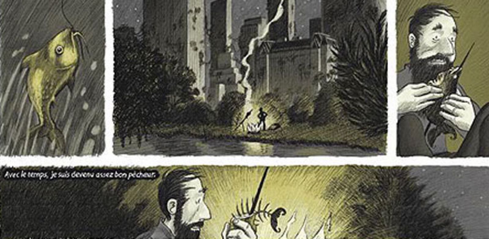 Viñetas de 'Entre las sombras', de Arnaud Boutle