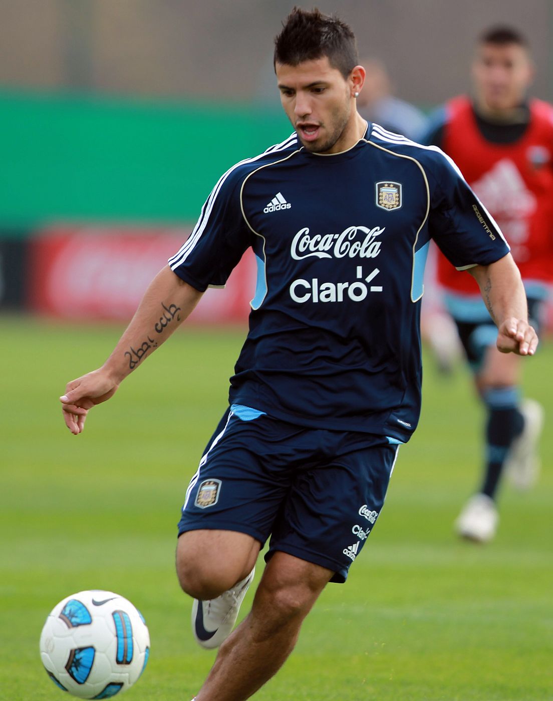 El 'Kun' Agúero está actualmente con la selección de Argentina