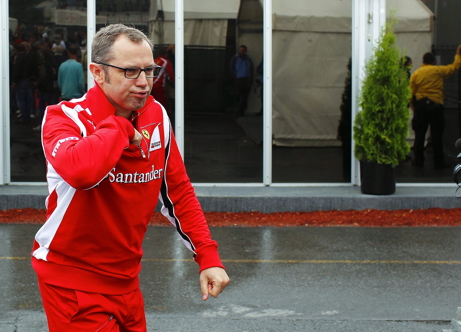 El director deportivo de Ferrari, Stefano Domenicali