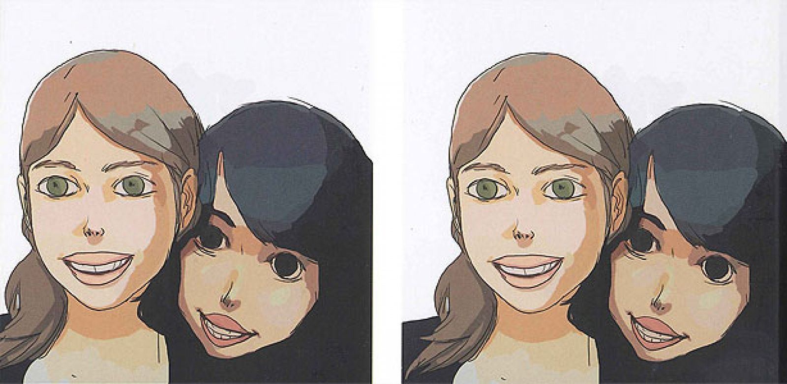 Viñetas de 'Ellas. Alice,Charlotte & Renaud', de Bastien Vivès