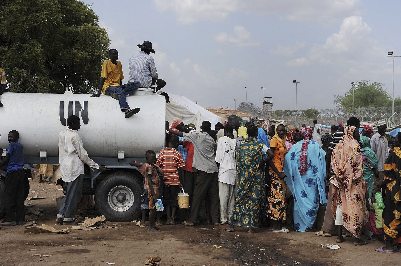 Imagen facilidada por la misión de la ONU en Sudán (UNMIS) el pasado 10 de junio