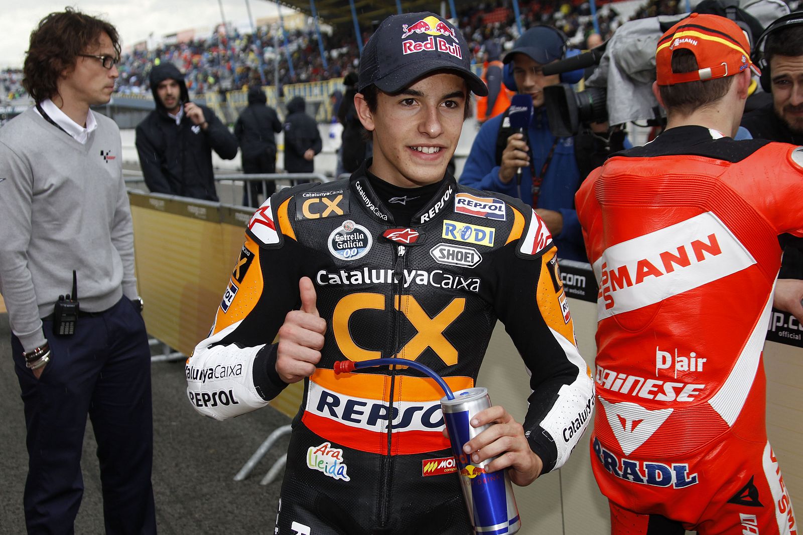 Marc Márquez también ganó el año pasado en Assen, en 125cc.