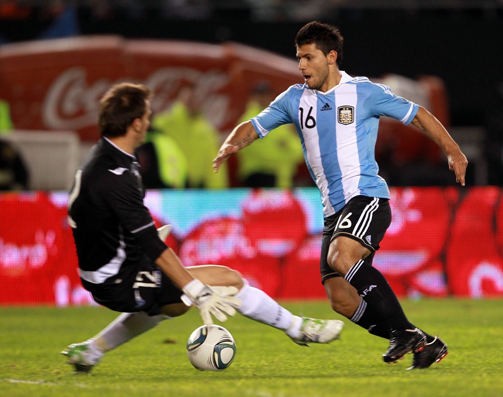 El 'Kun' Agüero está actualmente concentrado con la selección argentina para la Copa América
