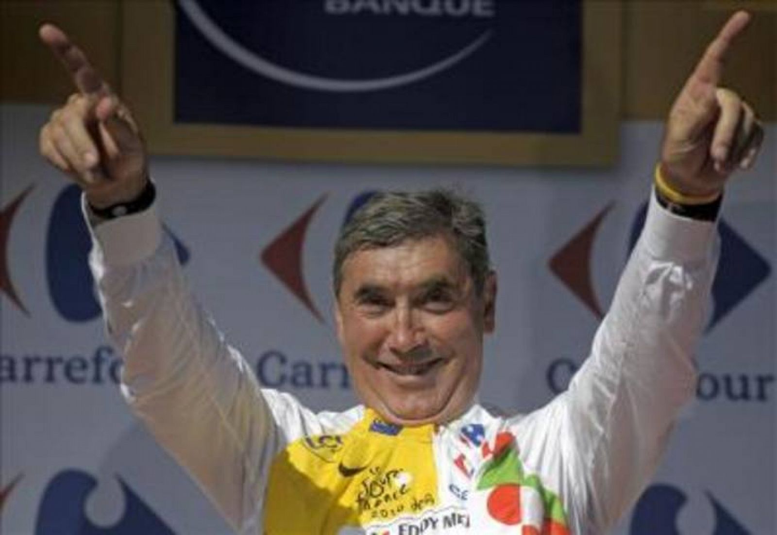 El mítico pentacampeón del Tour de Francia, el exciclista Eddy Merckx, en una foto de archivo.