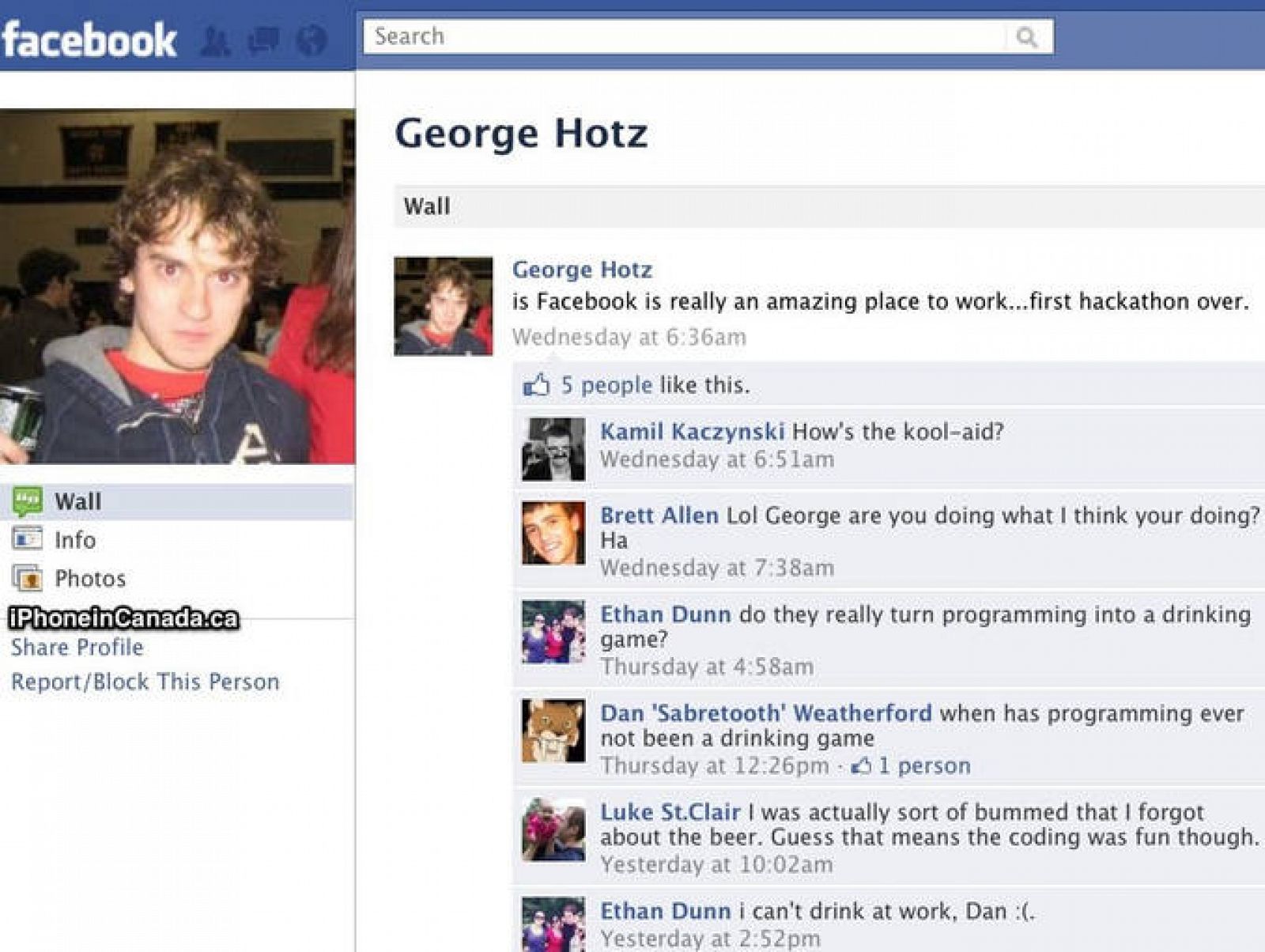 reunirse Palabra Cambios de Facebook contrata a 'GeoHotz', el 'hacker' que pirateó el iPhone y la PlayStation  3 - RTVE.es