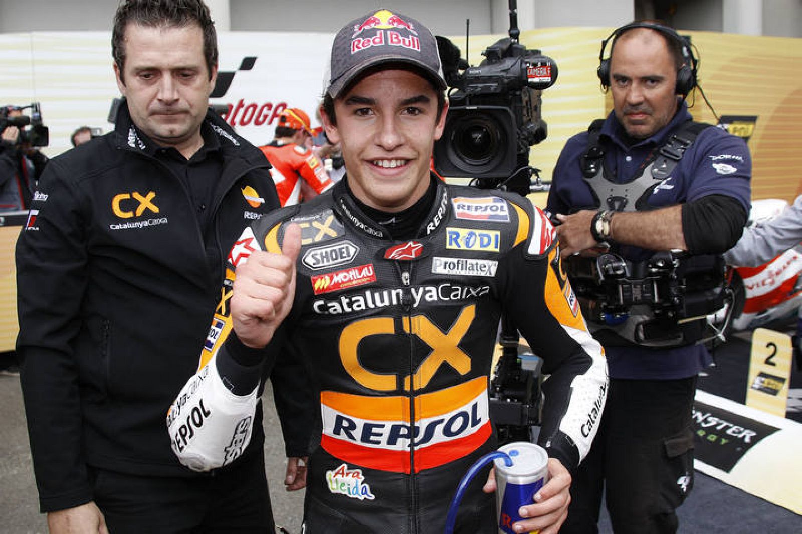 Márquez ha sido el más rápido de la categoría de Moto2.