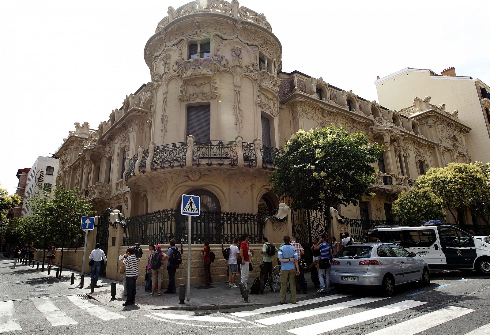 La Sede en Madrid de la Sociedad General de Autores (SGAE)