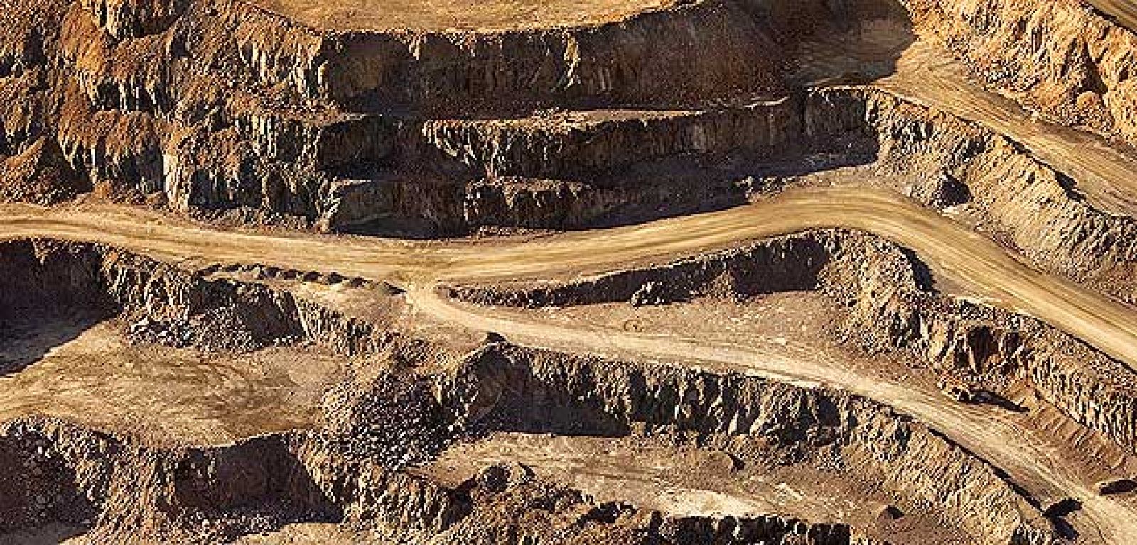 Imagen aérea de una mina