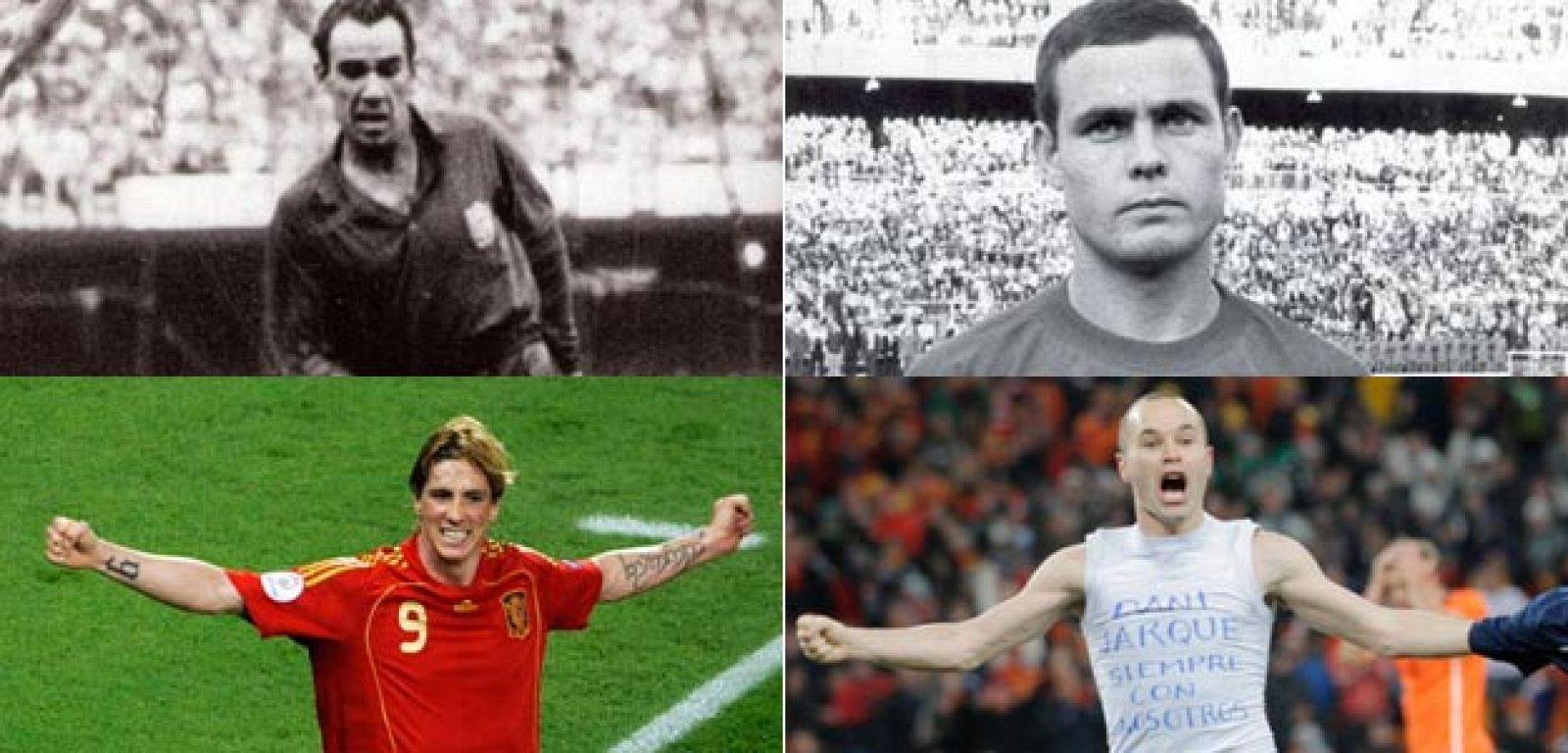 Autores de goles míticos con la selección de fútbol