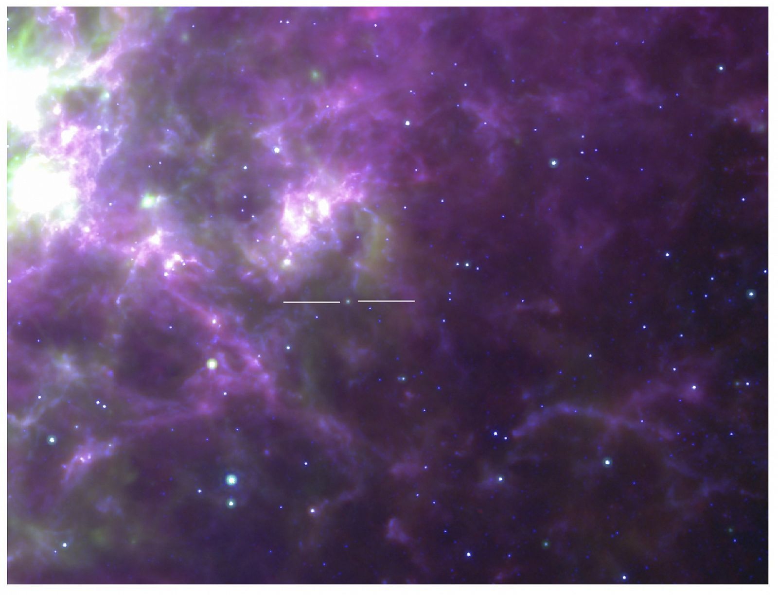La Supernova SN1987A vista desde el Observatorio Herschel