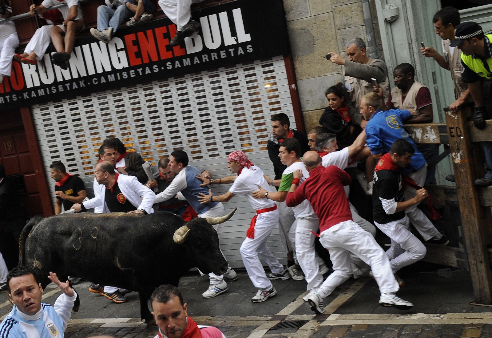 Cuarto encierro San fermín 2011