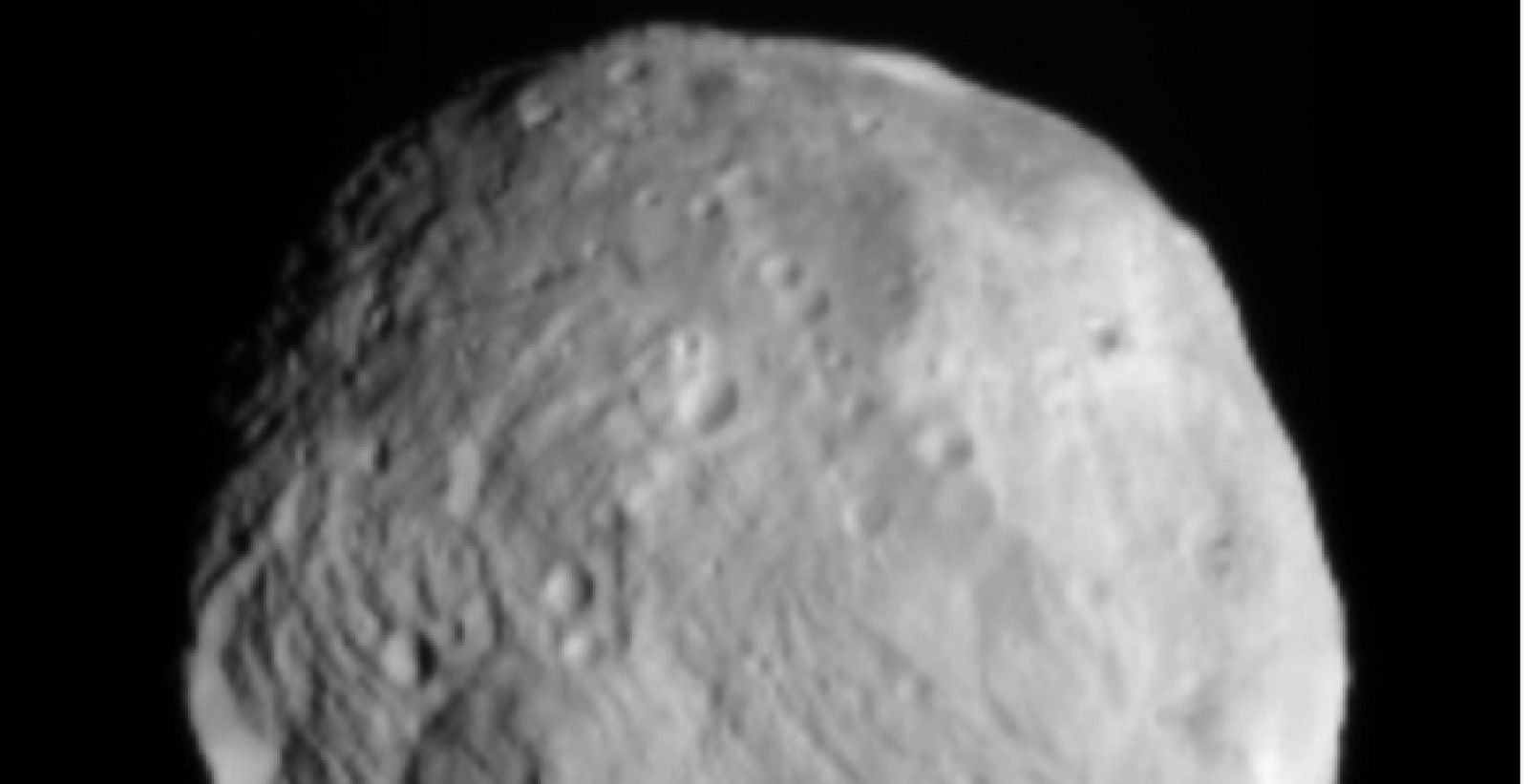 El asteroide Vesta fotografiado por la sonda Dawn