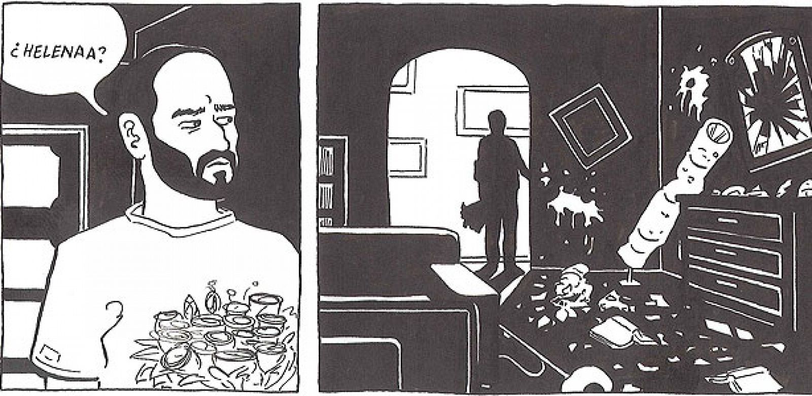 Viñetas de 'Sin título', de Rayco Pulido