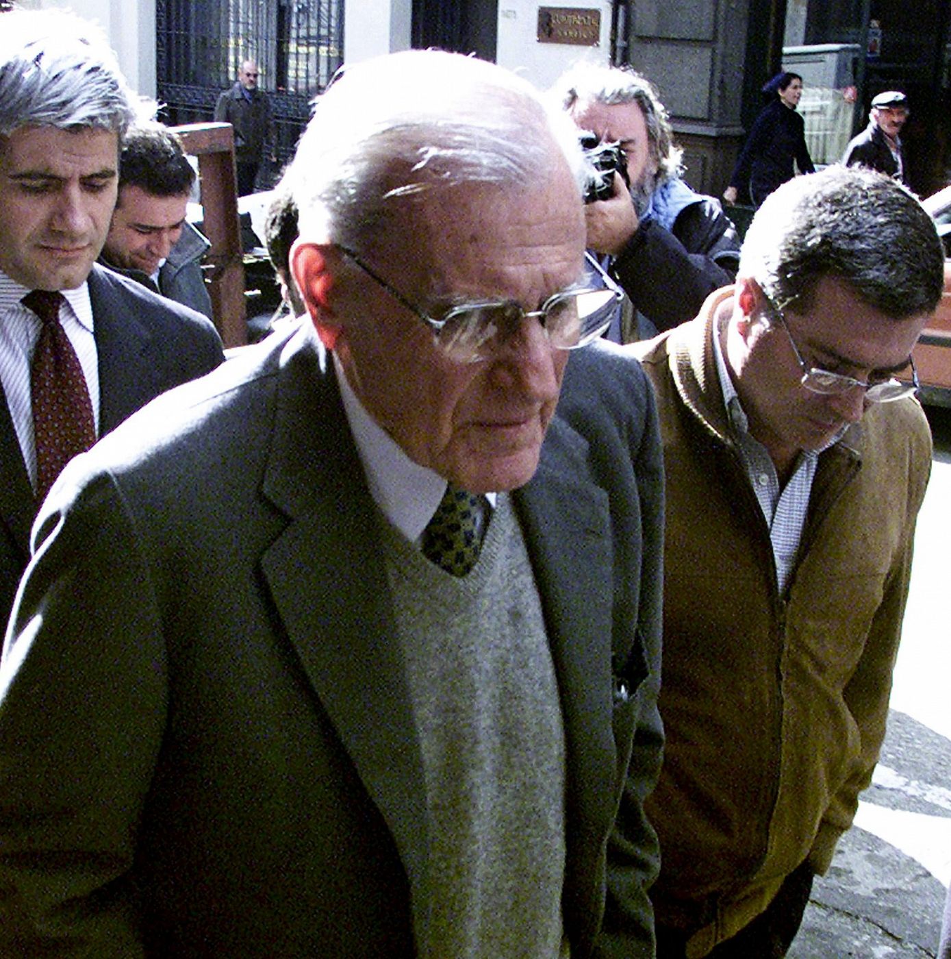 El exdictador de Uruguay Juan María Bordaberry, que accedió al poder en 1972.