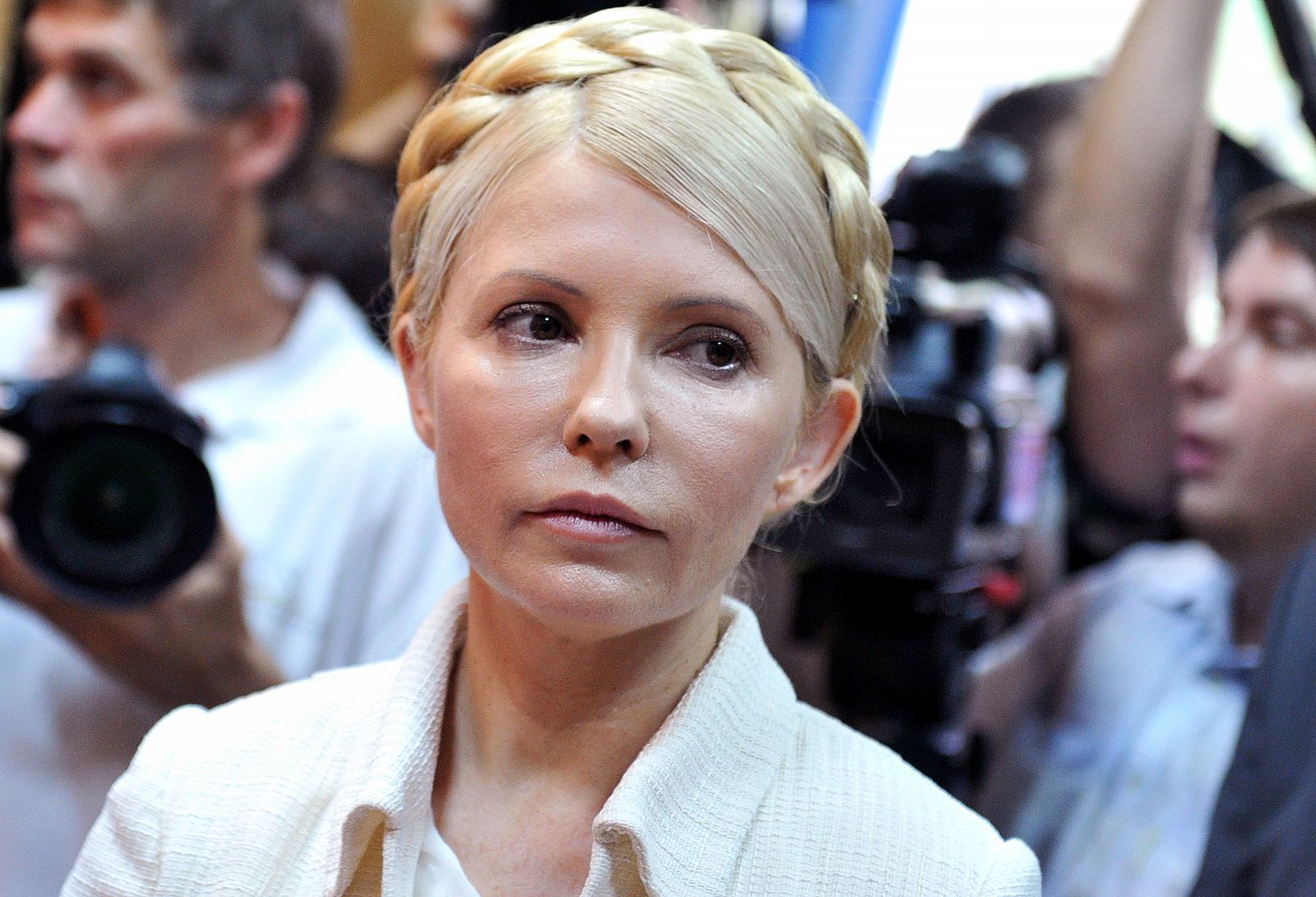 La ex primera ministra de Ucrania Yulia Timoshenko.