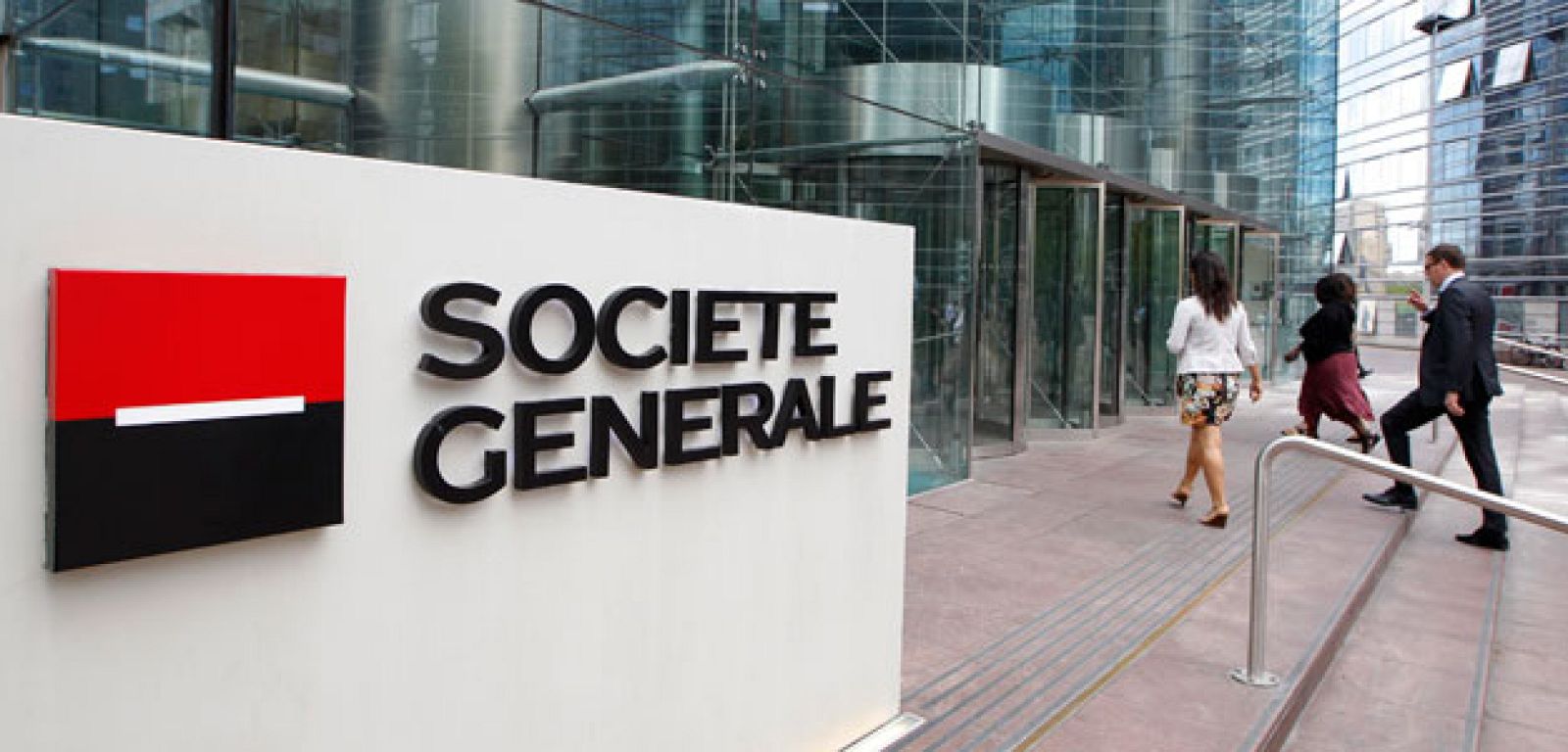 Sede de Société Générale, la segunda mayor entidad bancaria de Francia, en París