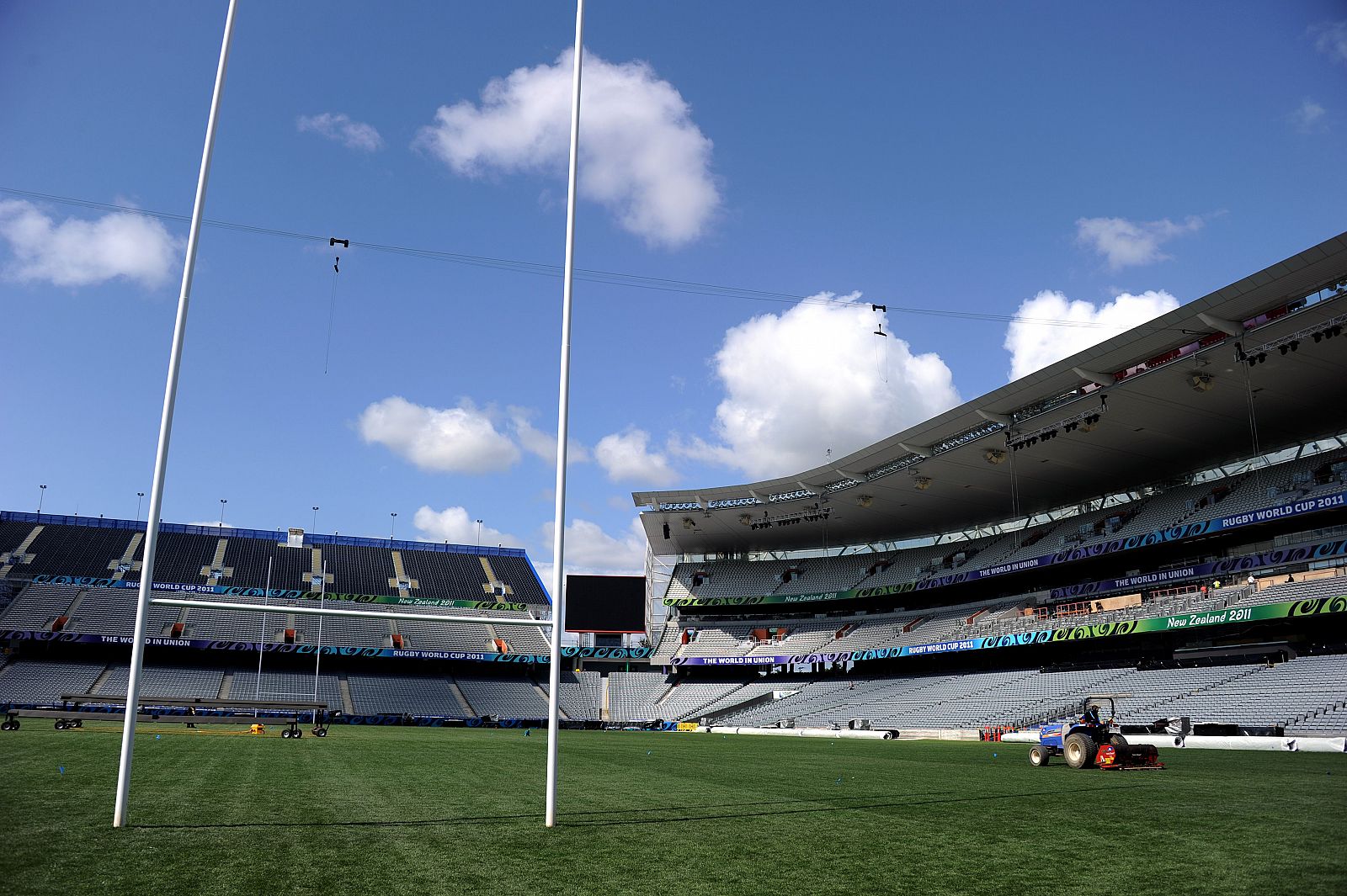 El estadio Eden Park de Auckland albergará el Mundial de Rugby.