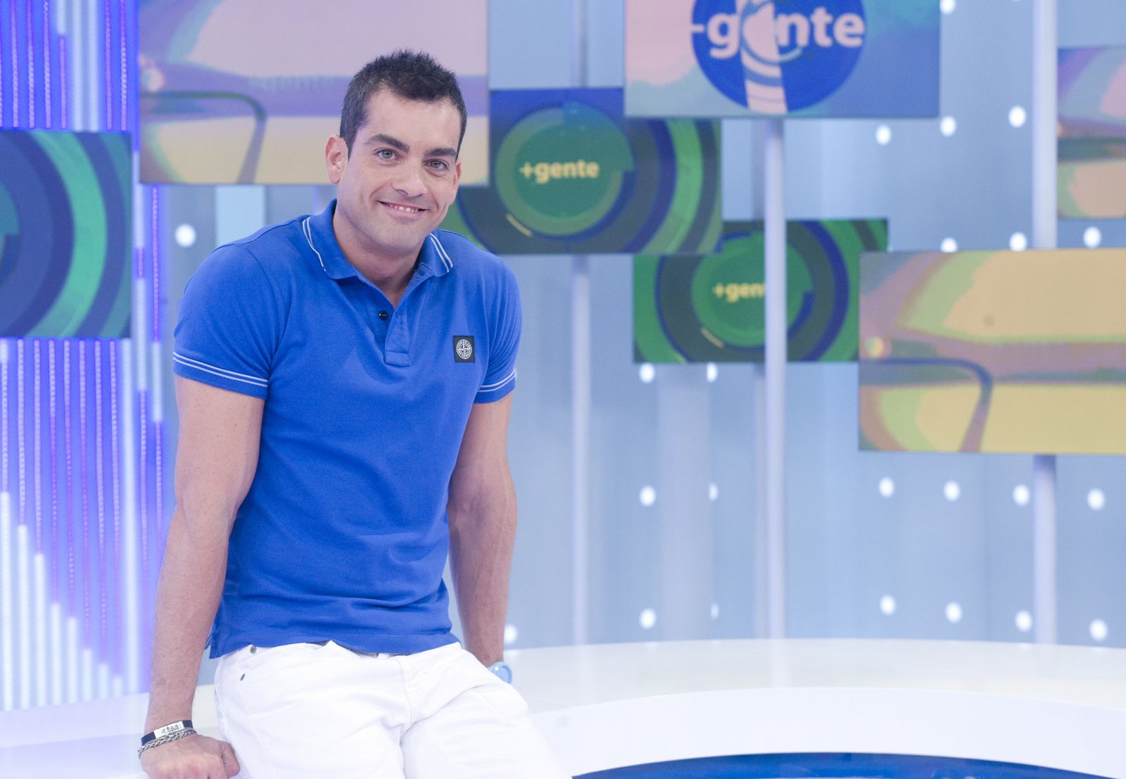 José Ángel Leiras, presentador de Más Gente
