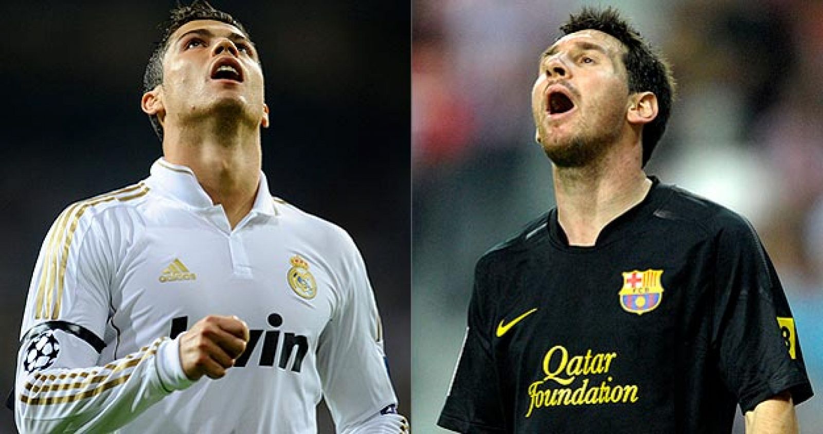 Cristiano Ronaldo y Lionel Messi, puntales del Real Madrid y del FC Barcelona.