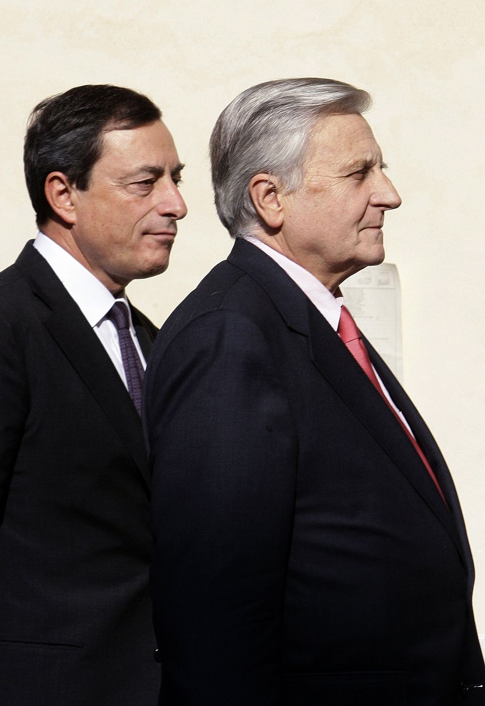 Trichet y Draghi