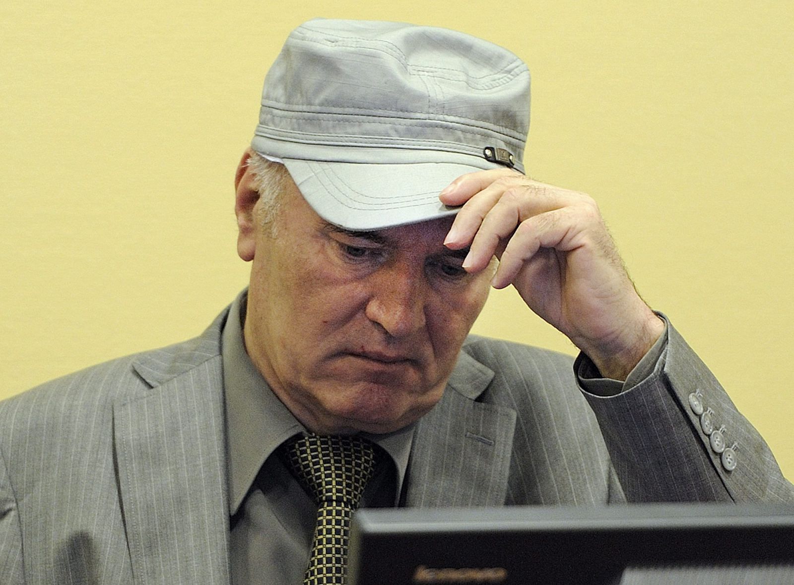 Fotografía de archivo del exlíder serbobosnio Ratko Mladic