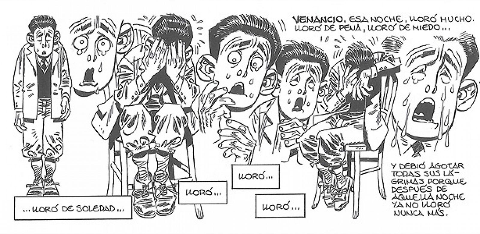 Viñetas de 'Barrio', de Carlos Giménez