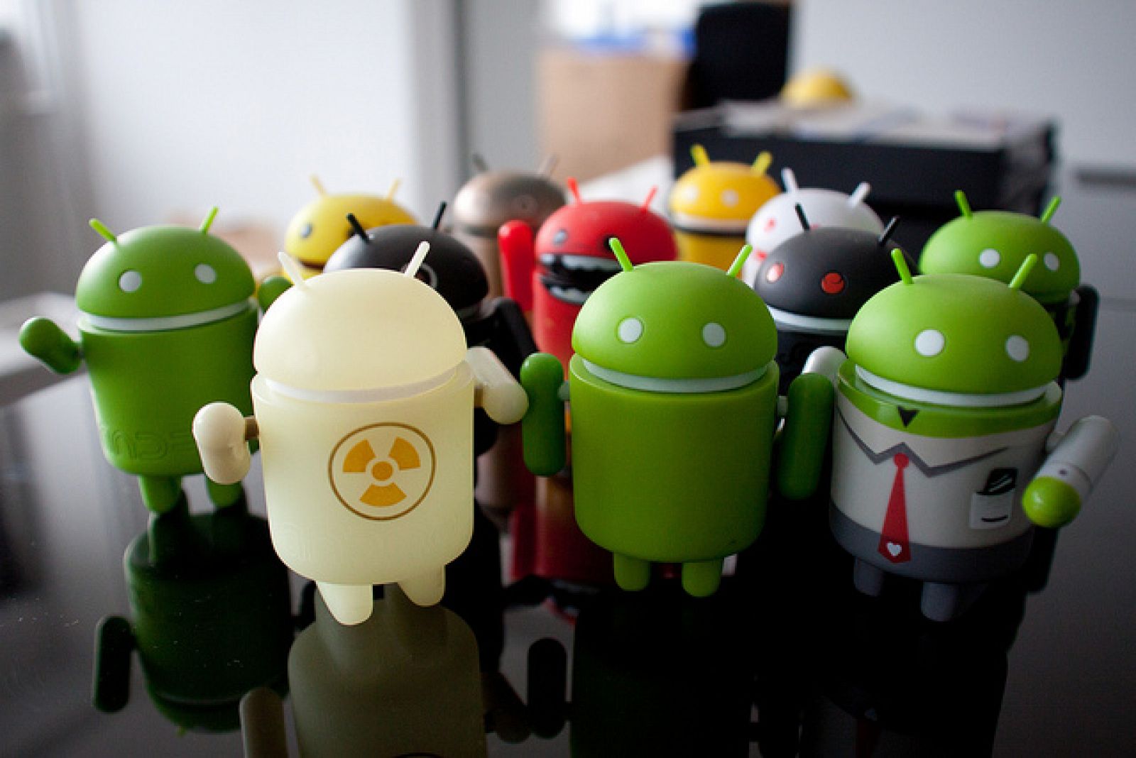 Android se ha convertido en el líder del mercado de 'smartphones'