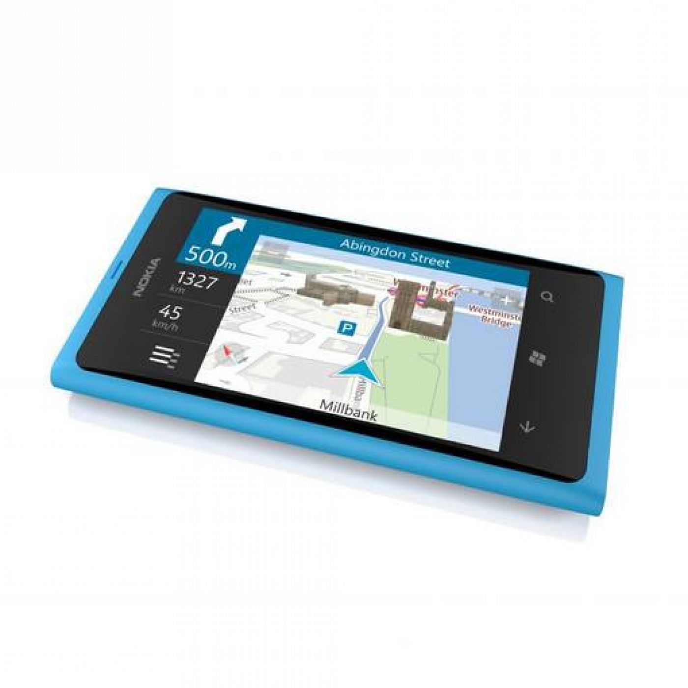  Nokia Lumia 800, uno de los dos móviles con Windows Phone presentados por Nokia