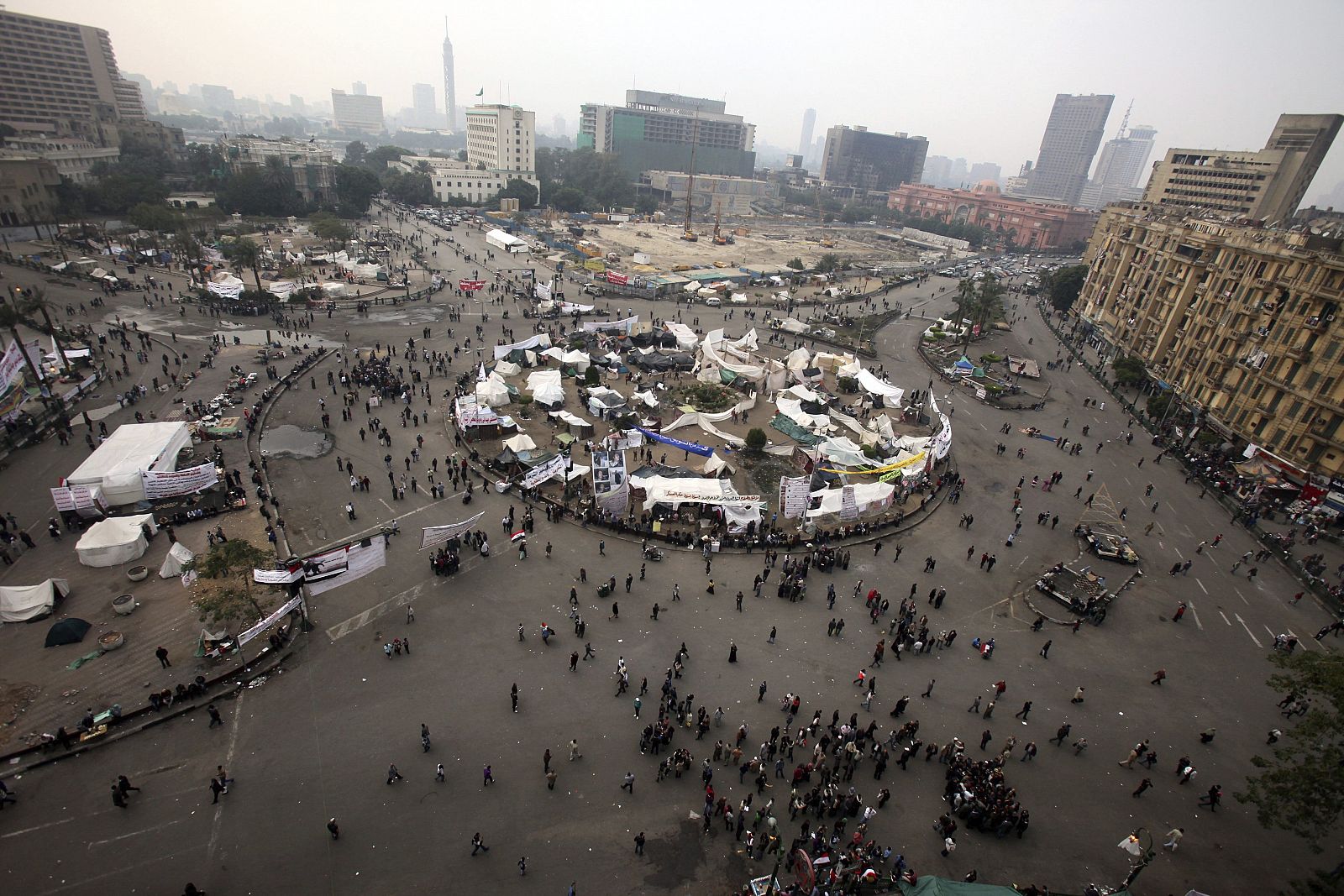 PLAZA TAHRIR EN EL CAIRO