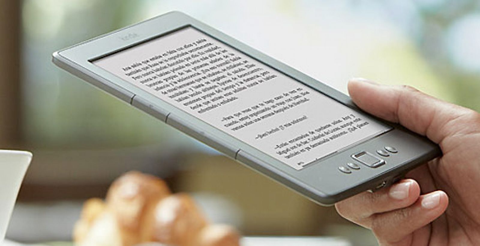 La compañía Amazon lanza su lector de e-books en España.