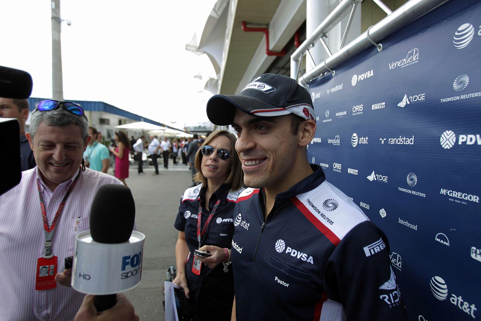 El piloto venezolano de Williams Pastor Maldonado.