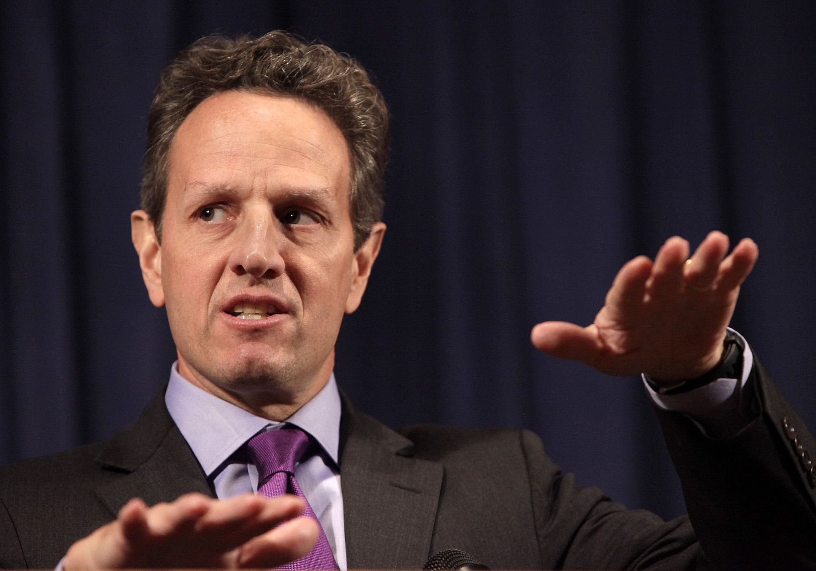 El secretario del Tesoro de EE.UU., Timothy Geithner.