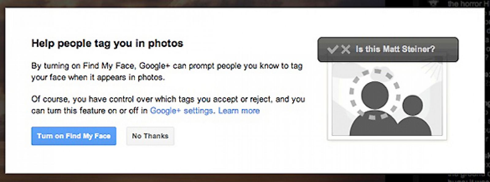 La aplicación 'Find my face' está pensada para facilitar el etiquetado de fotos