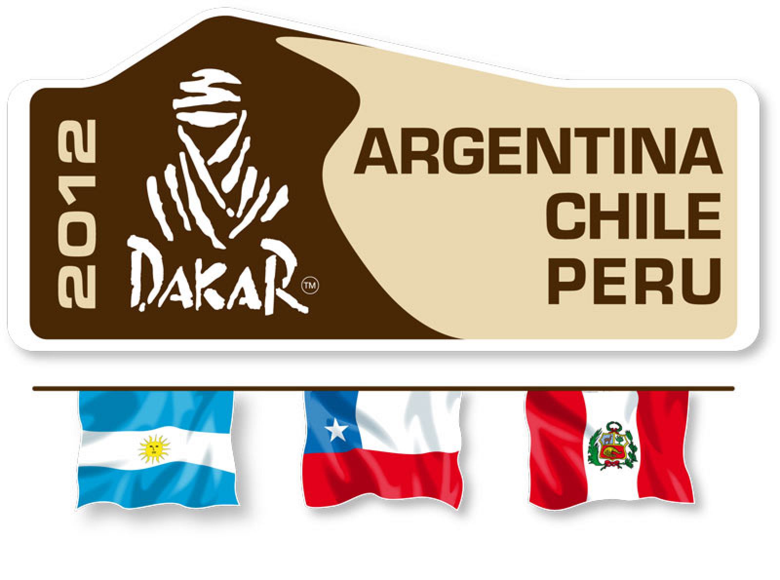 Logo del Rally Dakar 2012 que se disputará del 1 al 15 de enero.