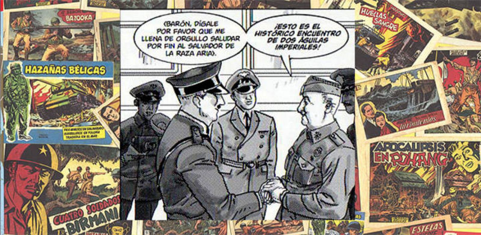  El encuentro entre Hitler y Franco recreado en 'Dos Águilas de un tiro' de Hernán Migoya, Joan Fuster y Carlos García (Perro)