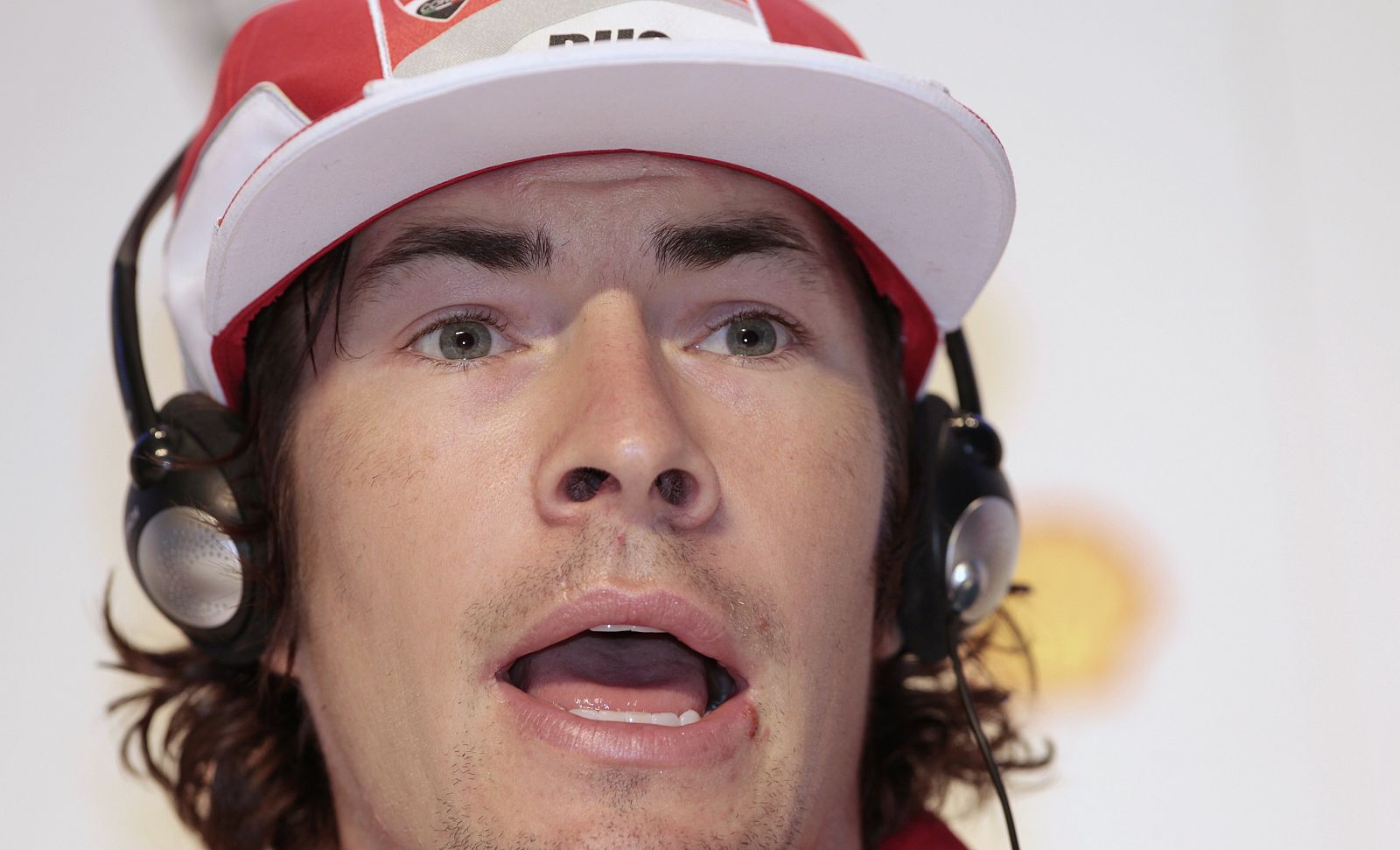 El piloto de Ducati, Nicky Hayden.