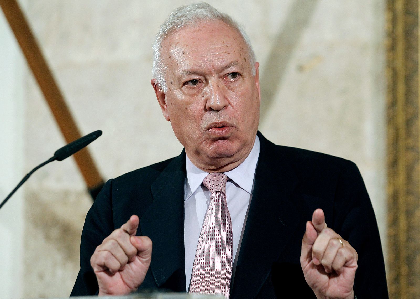 El Ministro de Asuntos Exteriores, José Manuel Garcia Margallo.