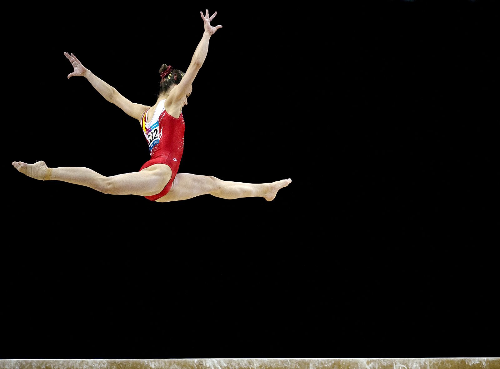 Beatriz Cuesta, en el preolímpico de Londres.