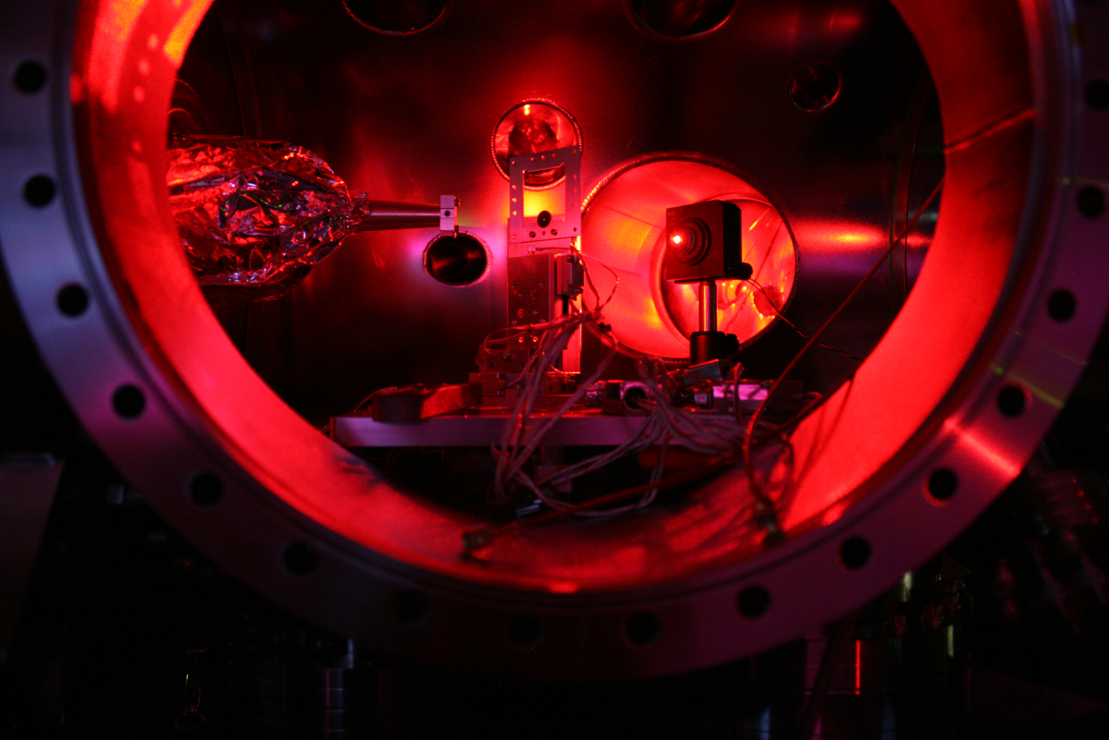 El interior del Linac Coherent Light Source, donde se han logrado calentar una lámina de metal a 2 millones de grados.