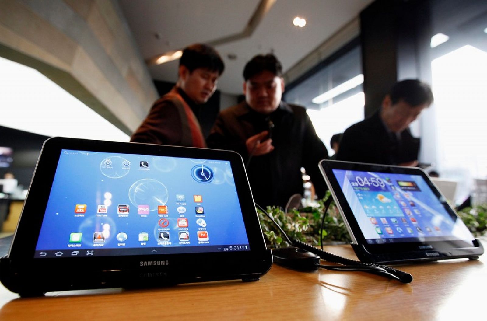 La distancia entre los 'tablets' de Android y de Apple es cada vez menor